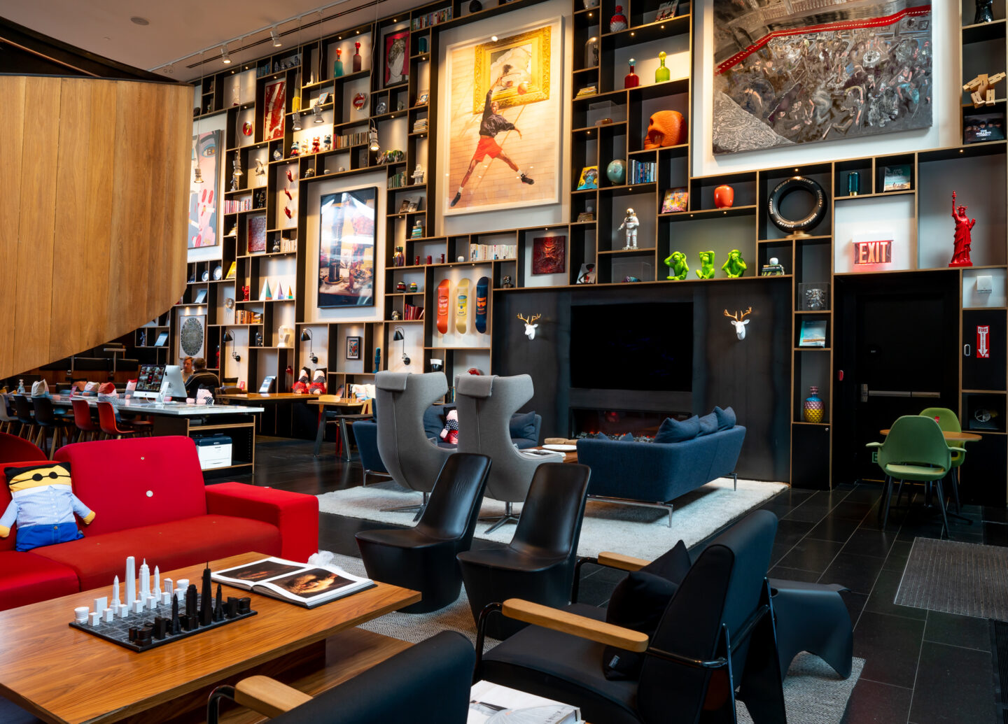 citizenM new york bowery living room